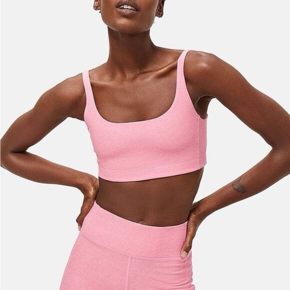 Outdoor Voices Womens Pink Supportive Scoop Neck Sports Bra Size XL - Picture 1 of 9